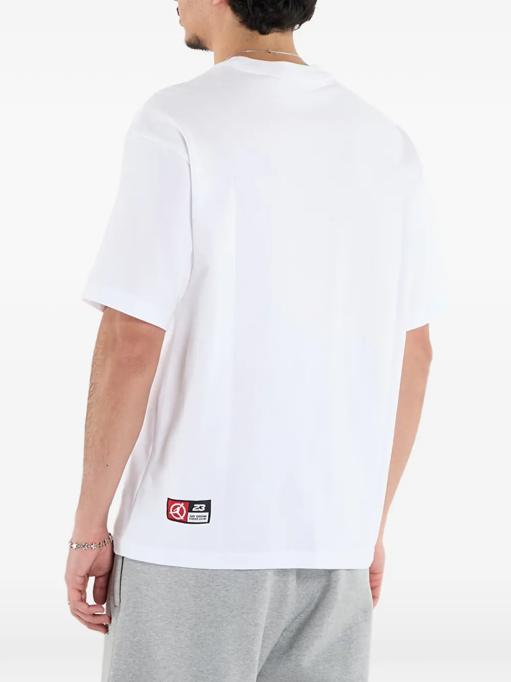 Jordan Flight Club T-shirt met logo Wit