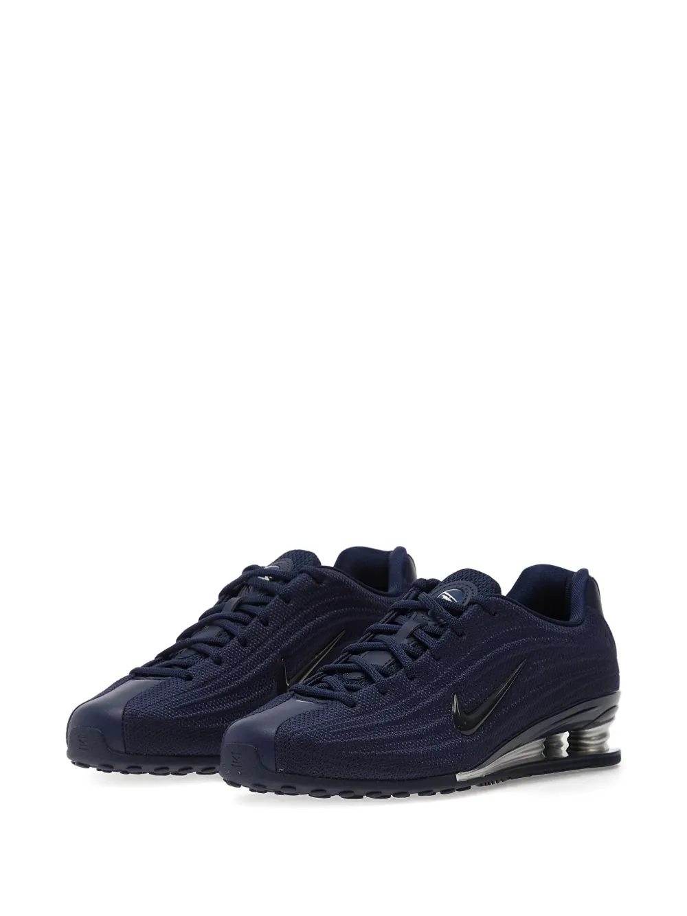 Nike Shox Z sneakers met textuur Blauw