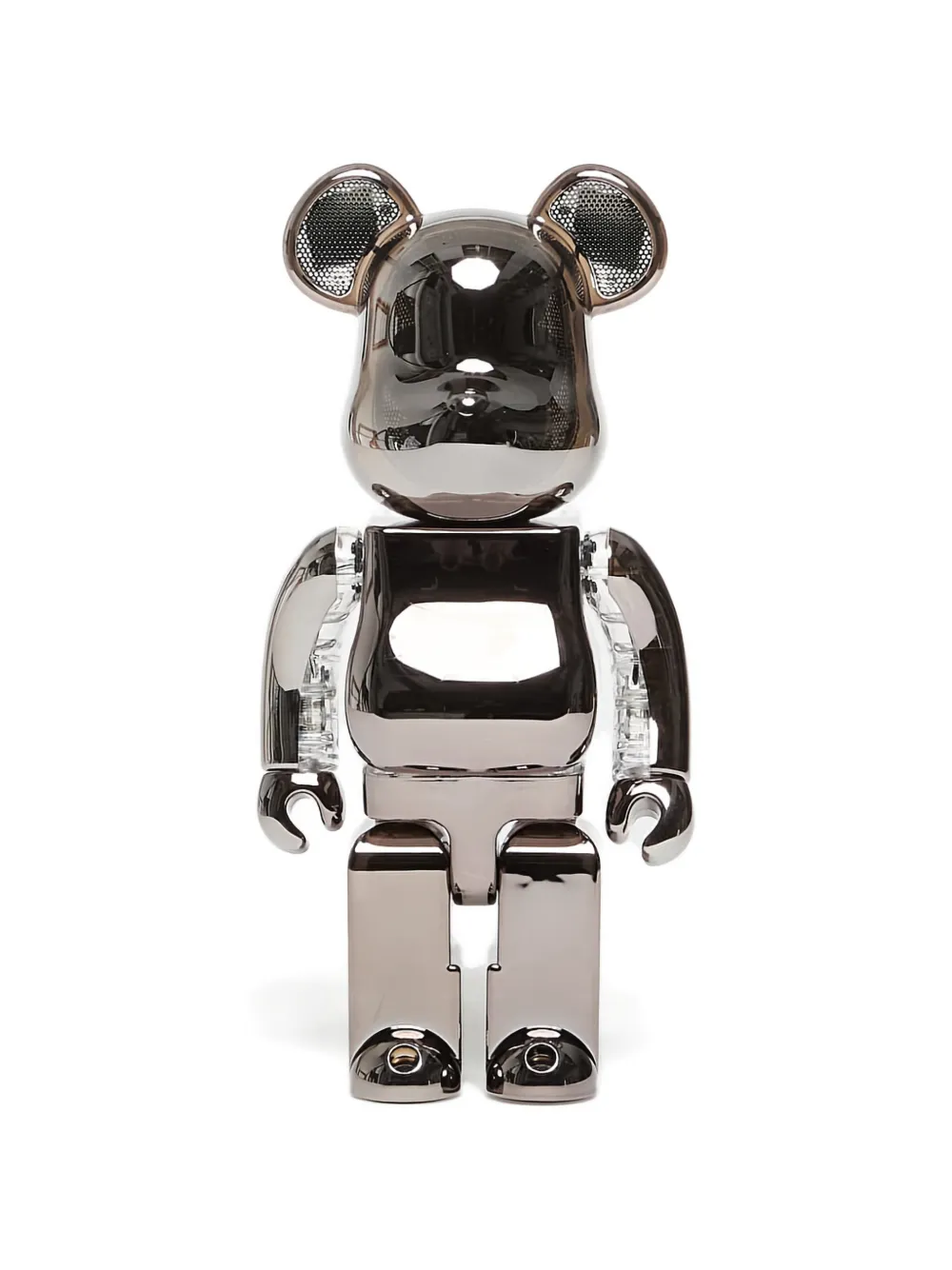 Medicom Toy Chrome Audio Bluetooth Speaker In Silver