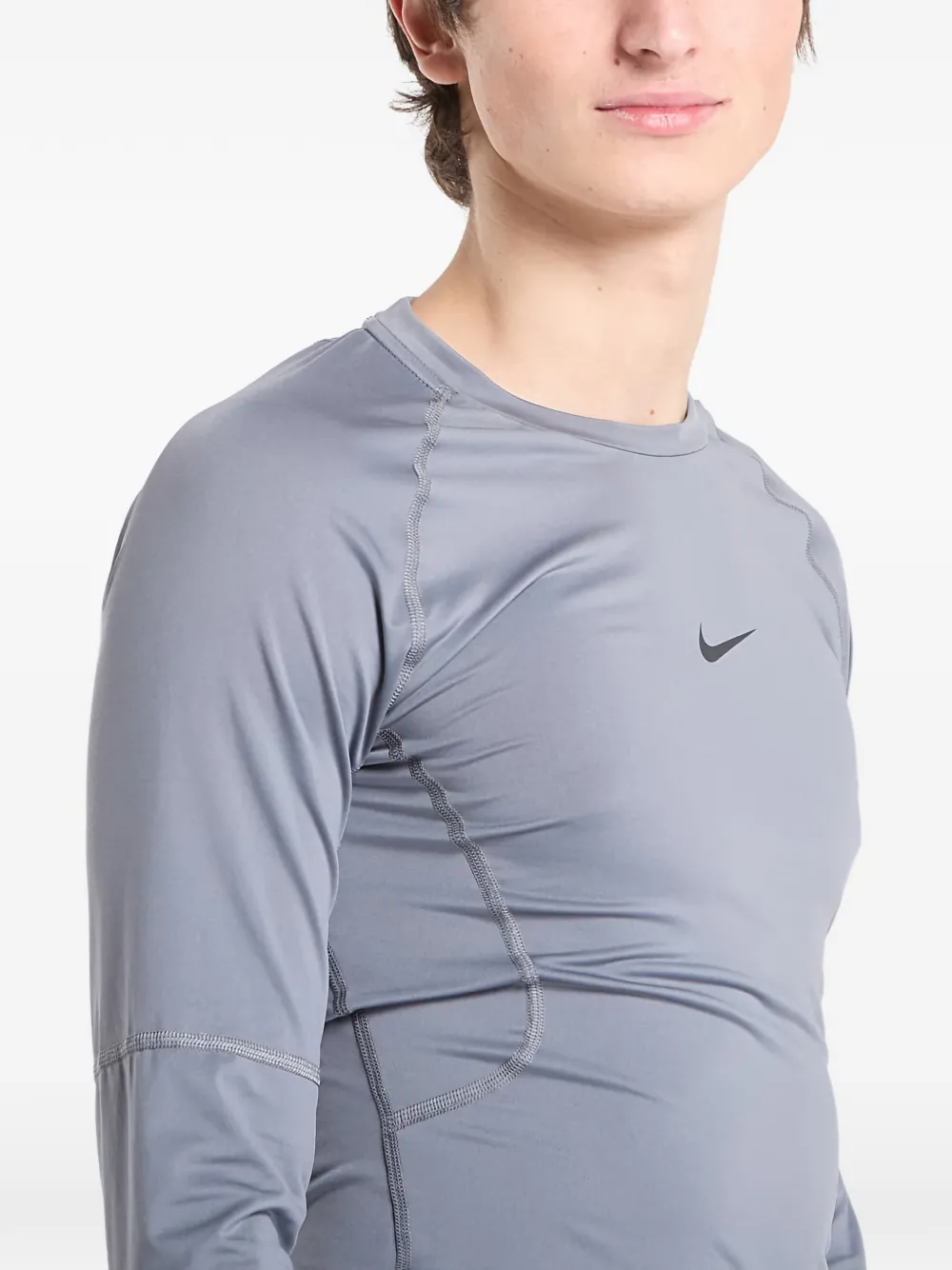 Nike Performance T-shirt met lange mouwen Grijs