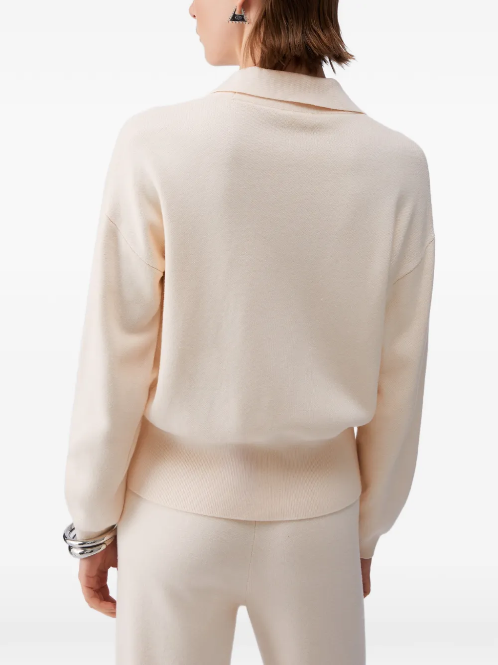 LIU JO Vest verfraaid met kralen Beige