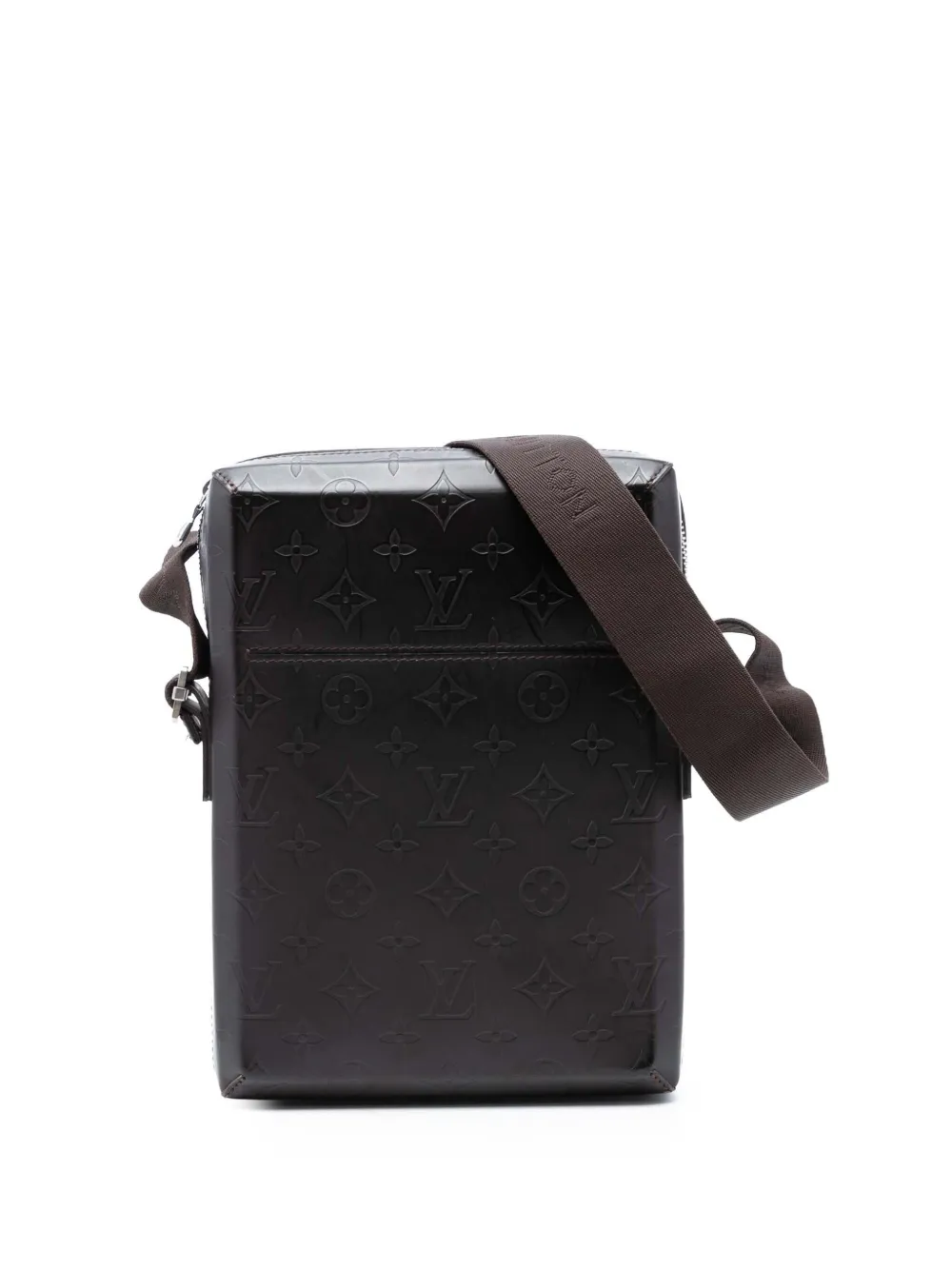 Louis Vuitton Pre-Owned Borsa a tracolla Glace Bobby con monogramma 2000-2025 - Marrone