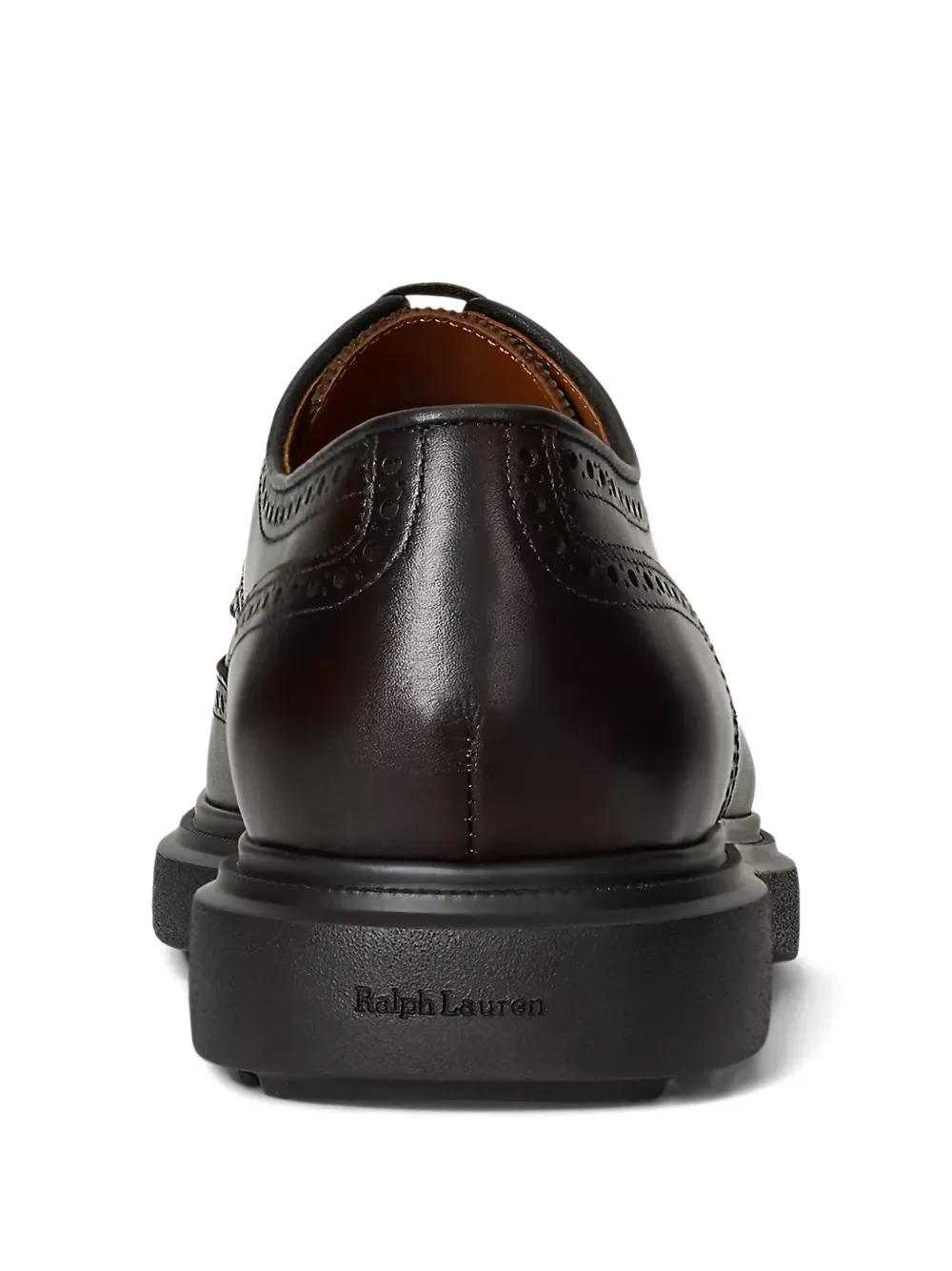 Polo Ralph Lauren Brogue loafers met veters Bruin