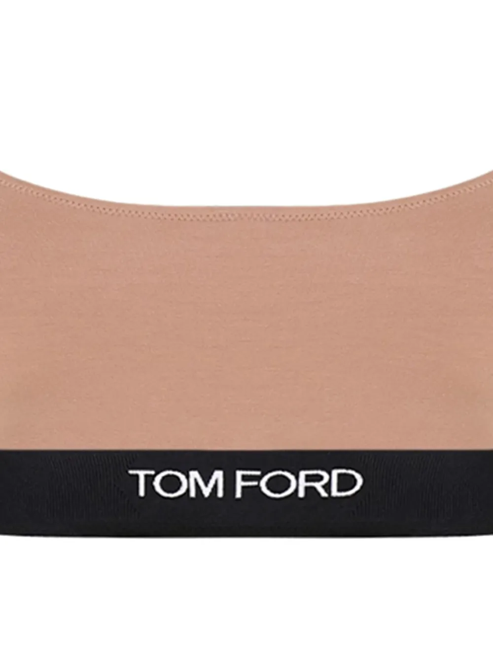  Tom Ford Logo-underband Bra - Neutrals 