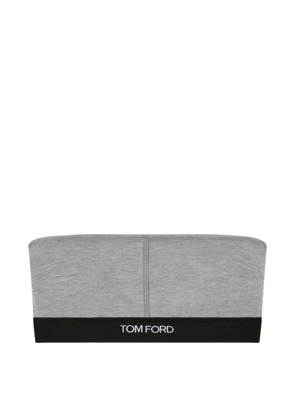 TOM FORD logo-underband bra - Grigio