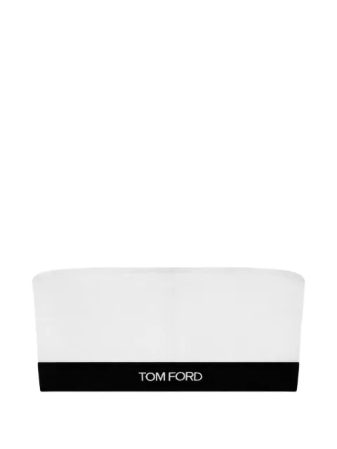 TOM FORD logo-band bra