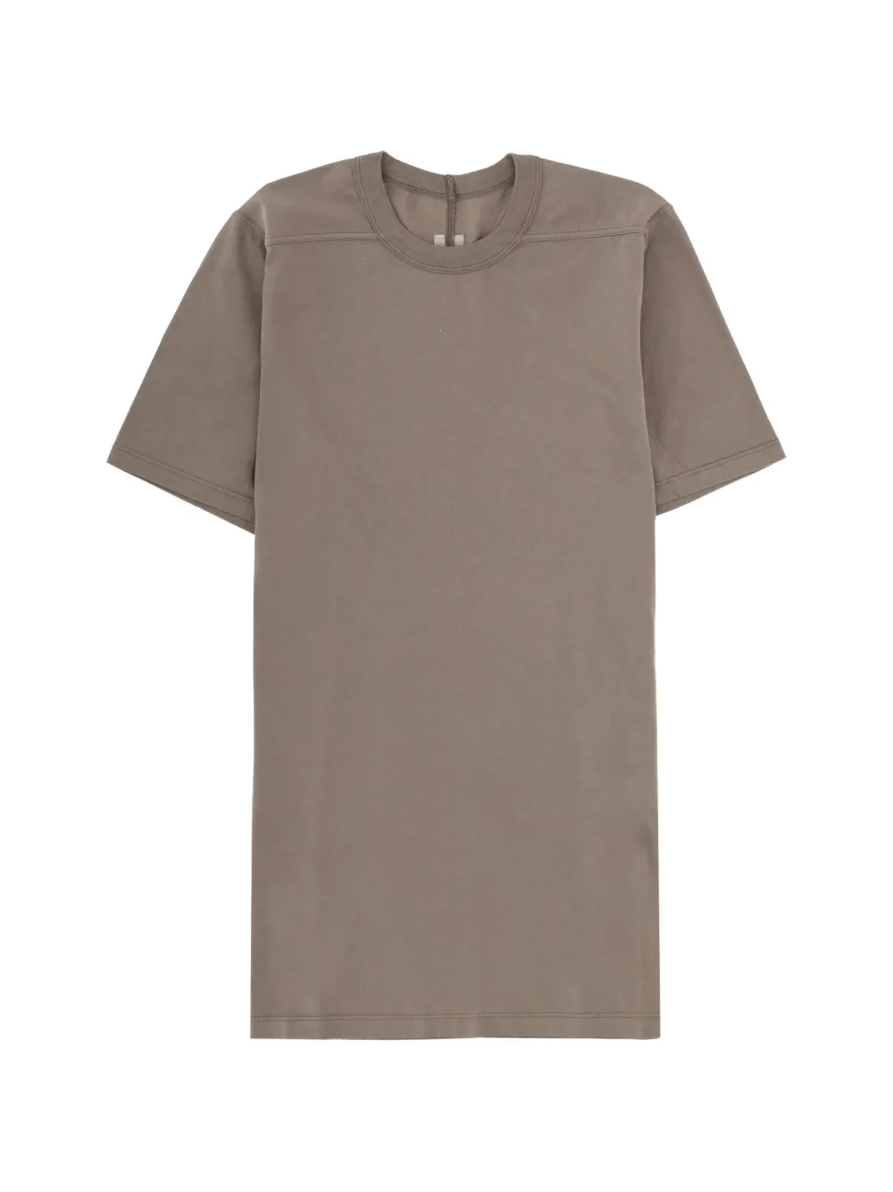 Rick Owens panelled cotton T-shirt - Grigio