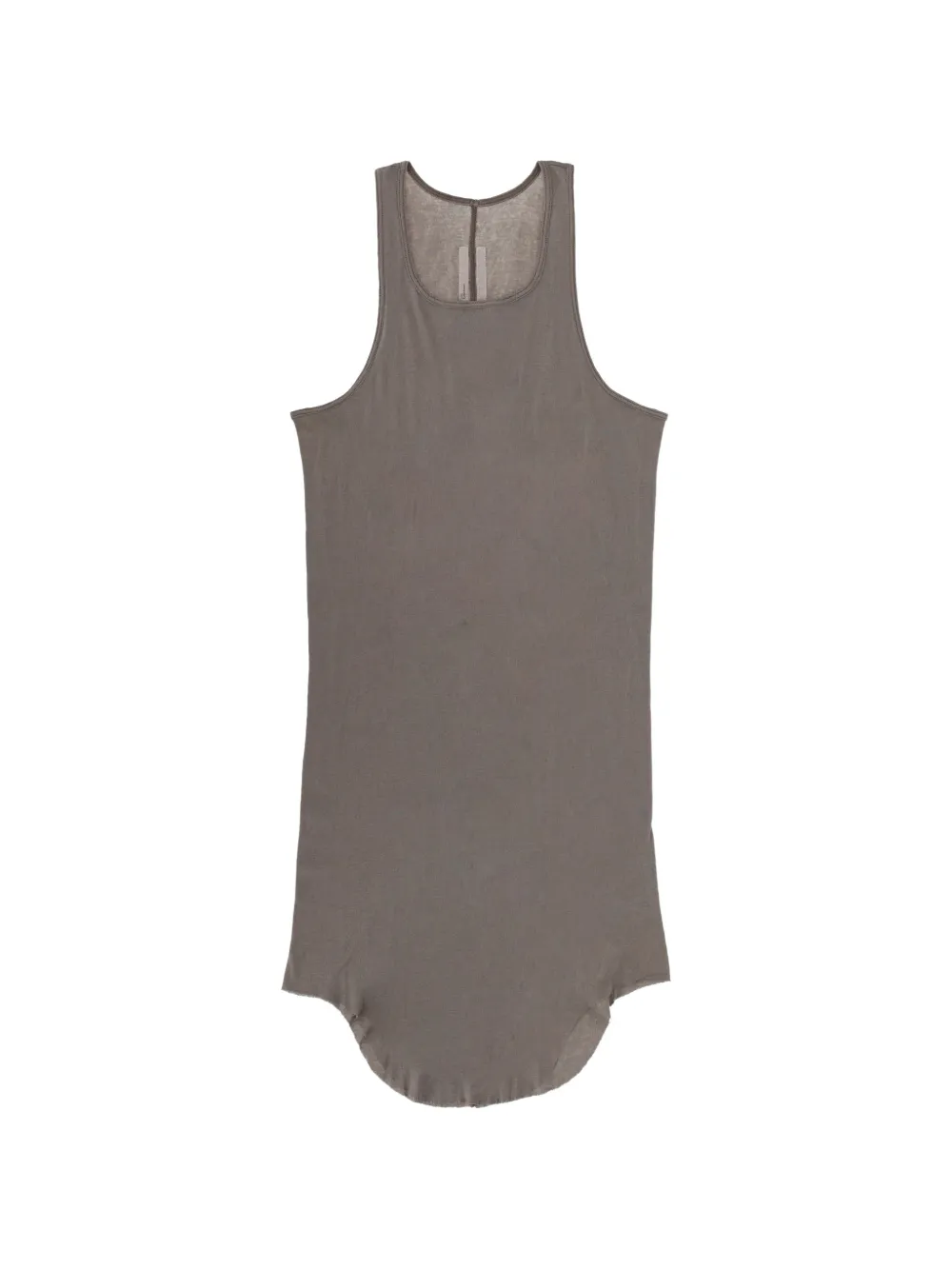 Rick Owens scoop -neck top - Grigio