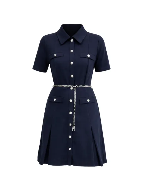 Michael Michael Kors chain-belt shirt dress