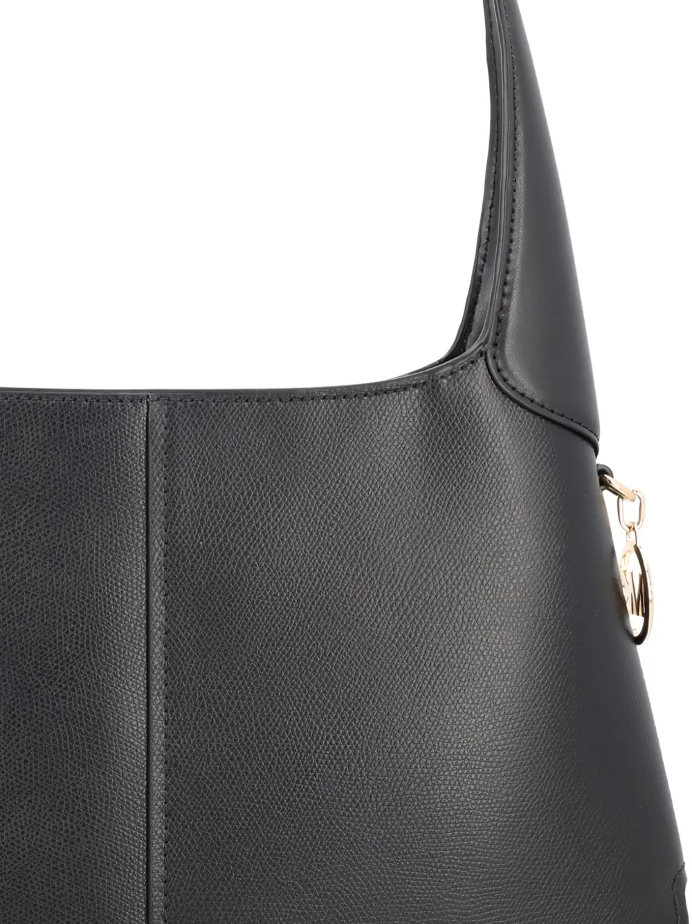 Michael Kors Alice kleine leren schoudertas met rits Zwart