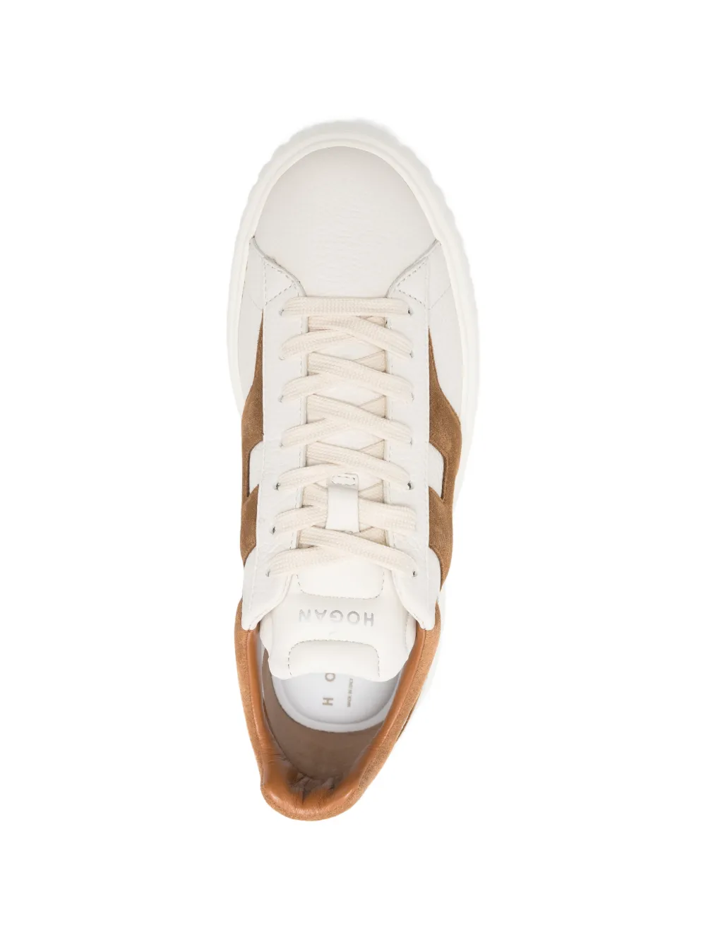 Hogan H-stripe sneakers Beige