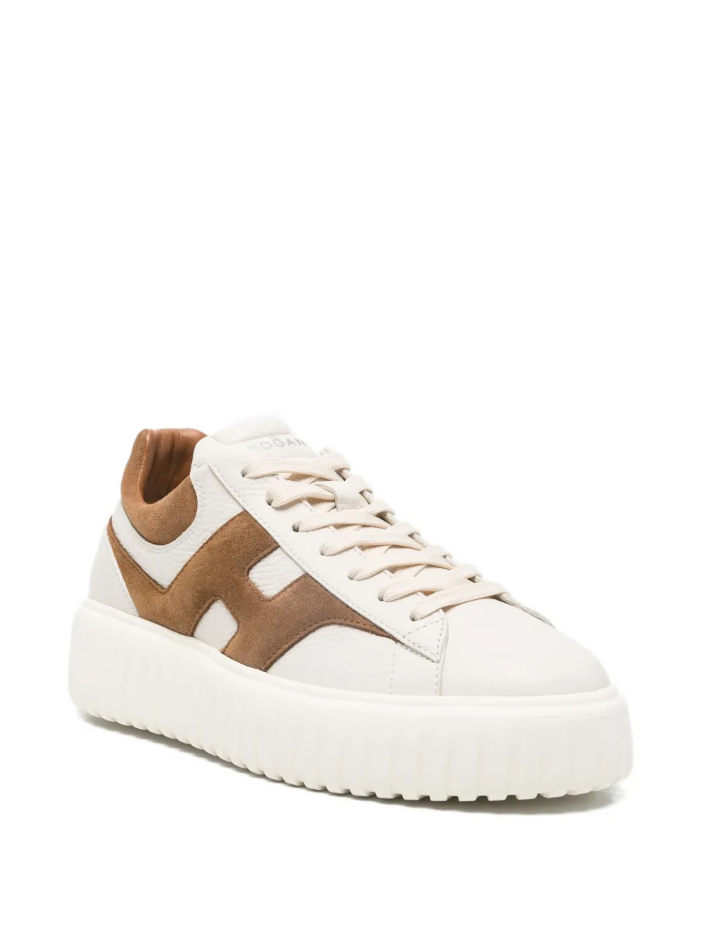 Hogan H-stripe sneakers Beige
