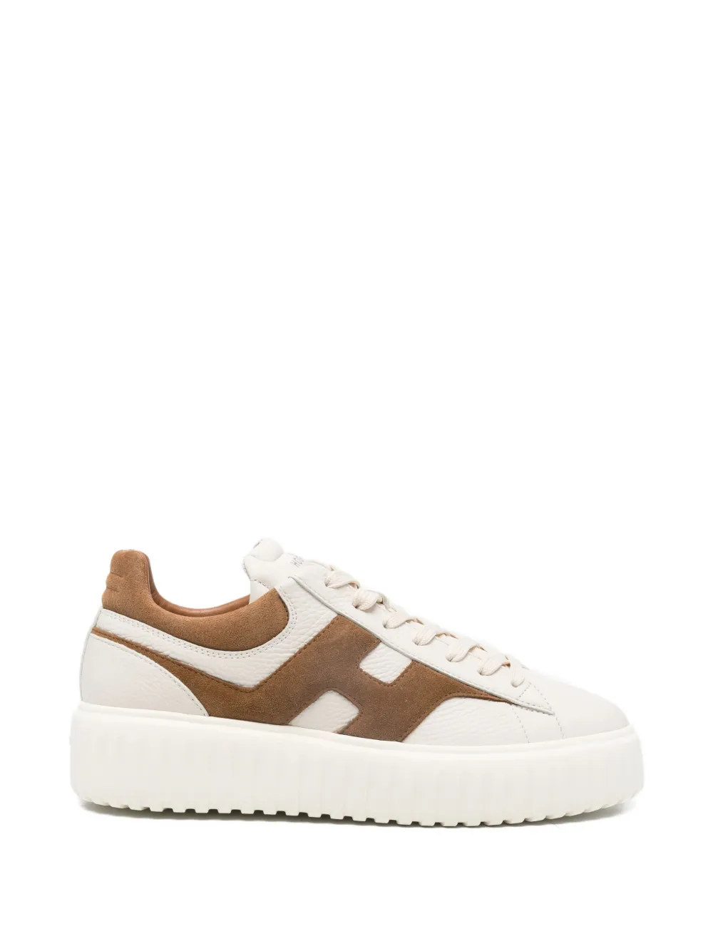 Hogan H-stripe sneakers Beige