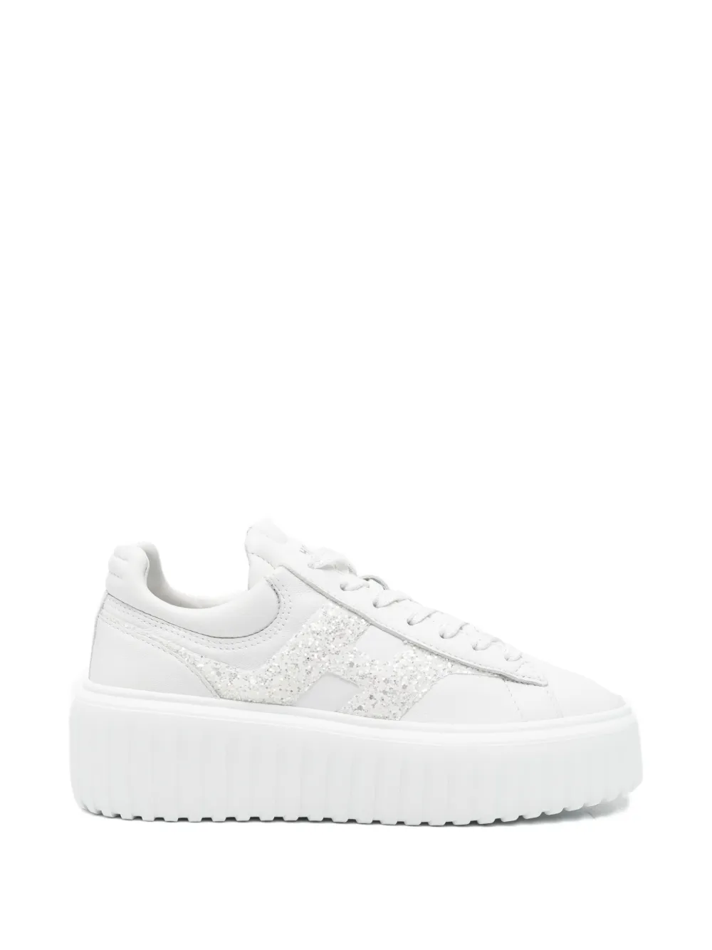 Hogan Sneakers met glitter Wit