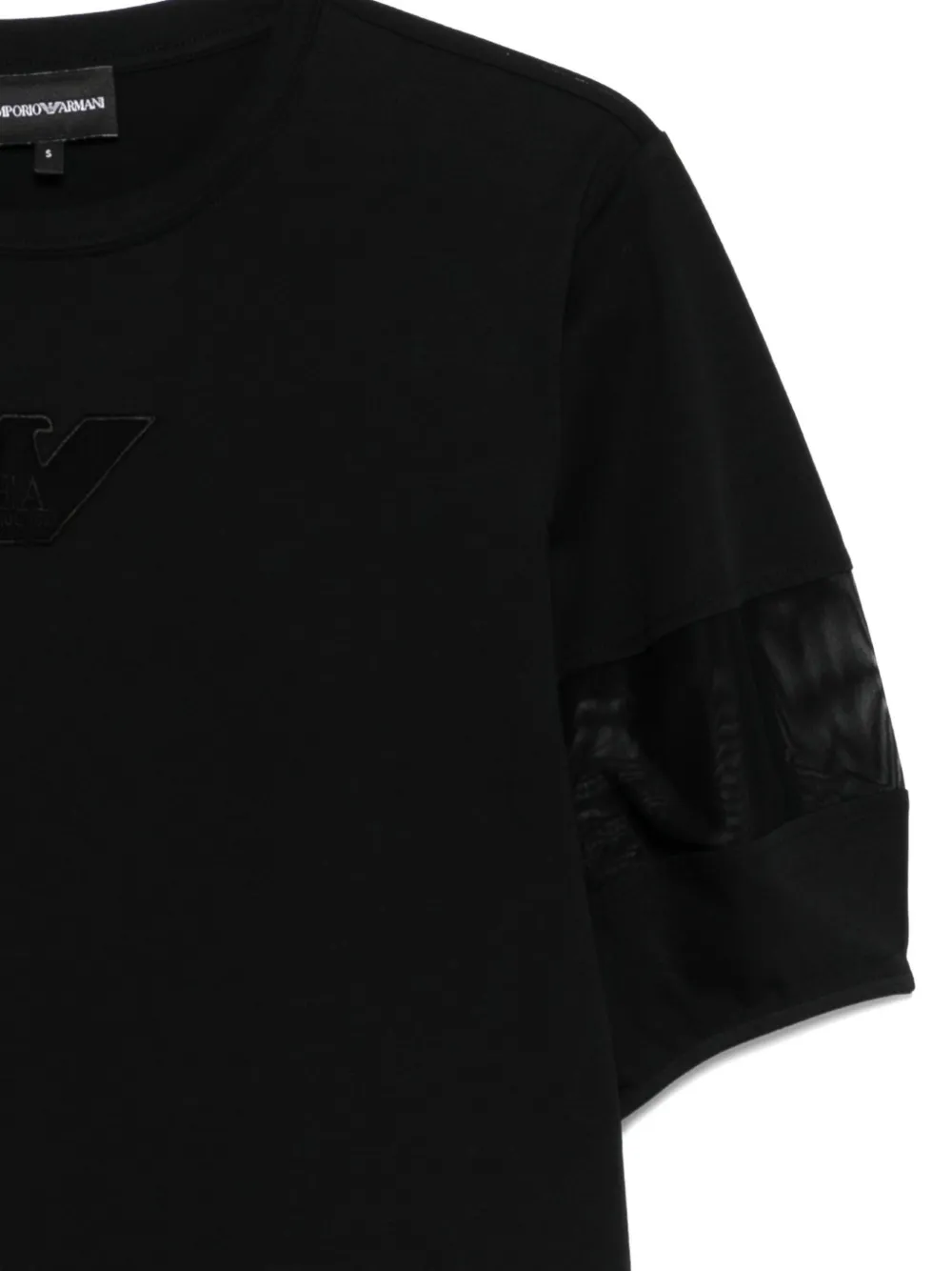 Emporio Armani T-shirt met korte mouwen Zwart