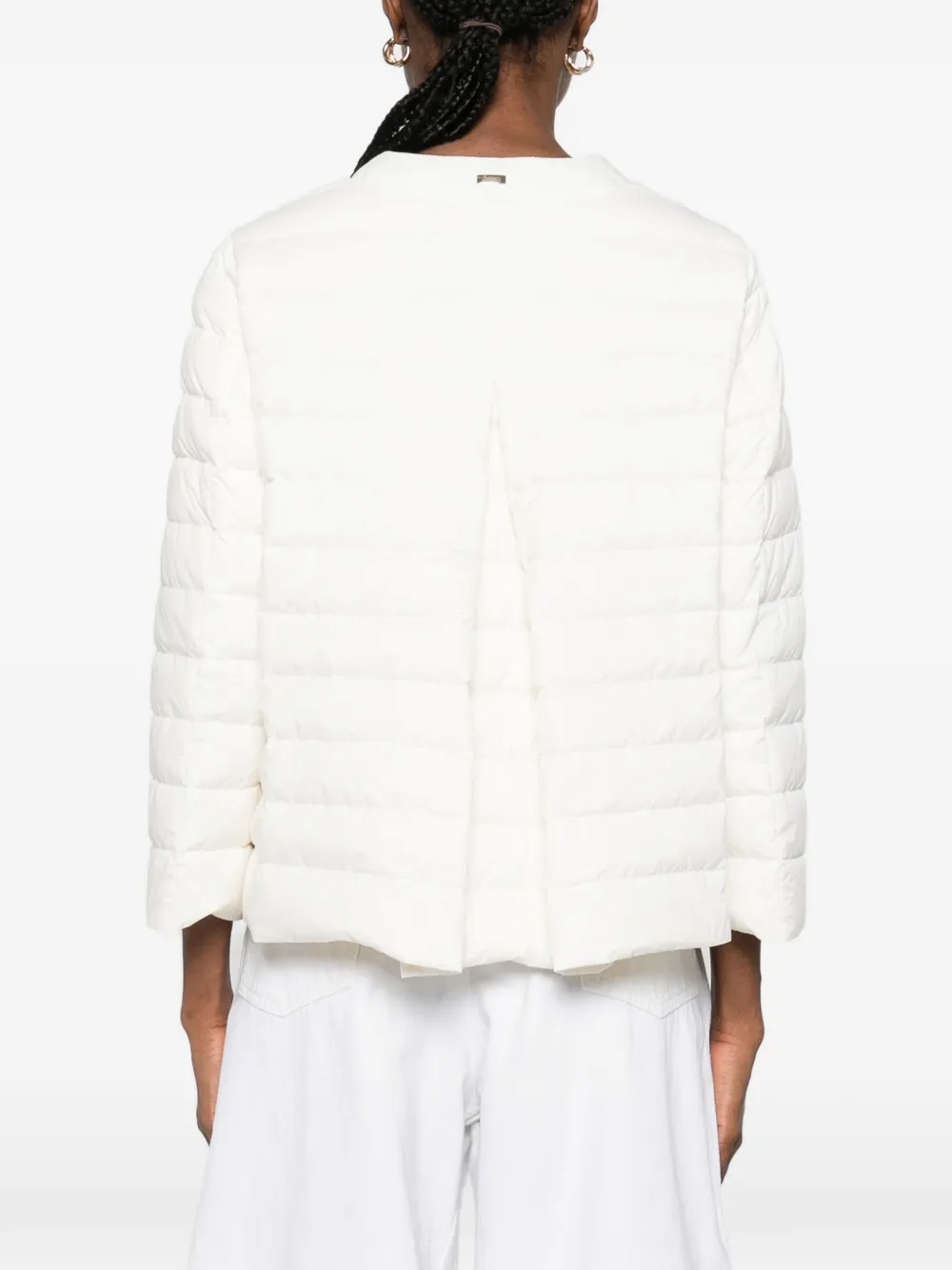 Buttoned Puffer Jacket
