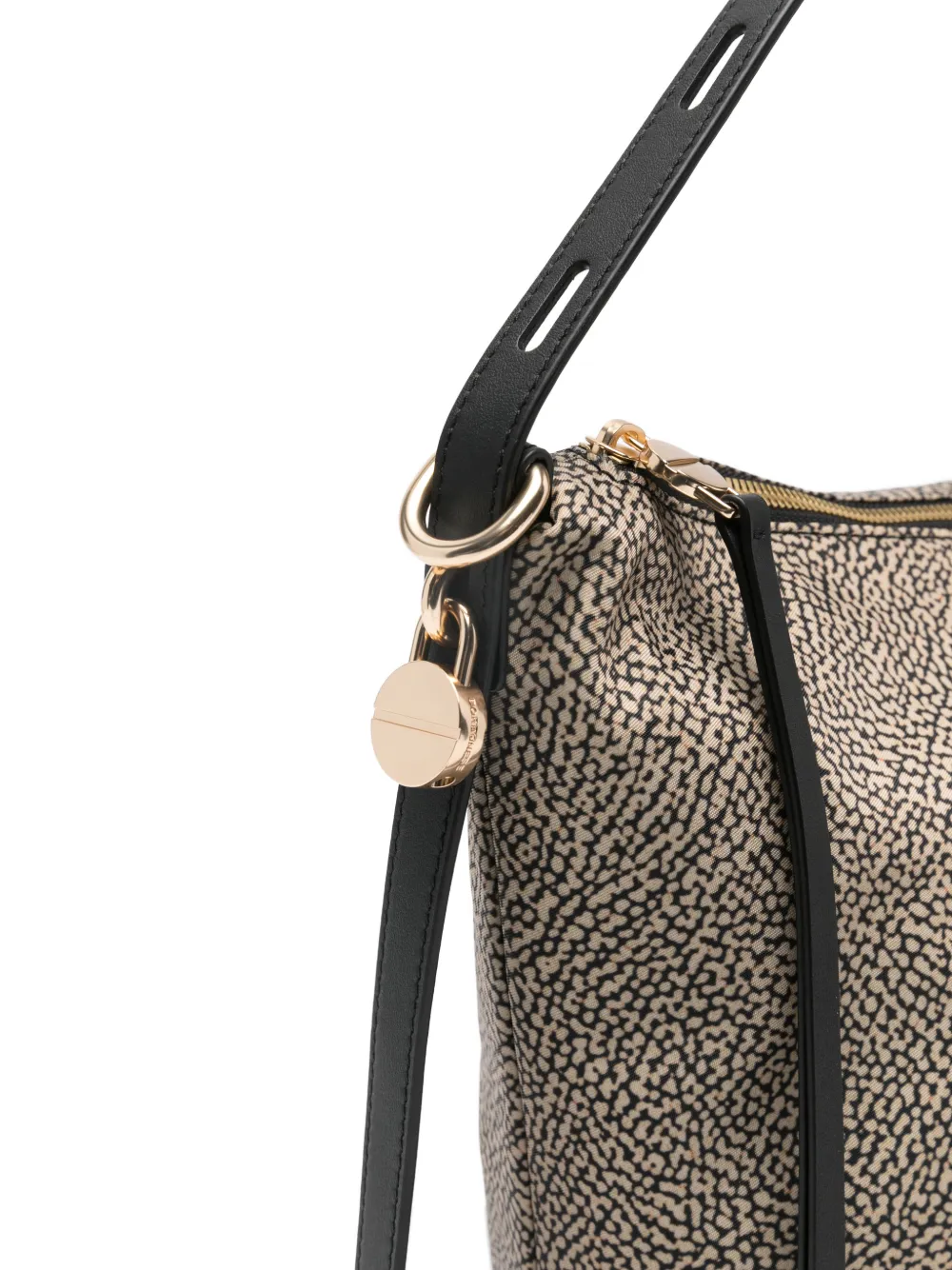 Dotted Zip Tote Bag