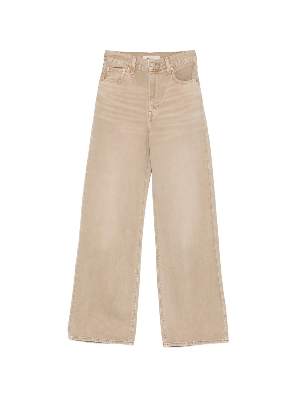 Levi's ribcage wide-leg jeans - Marrone