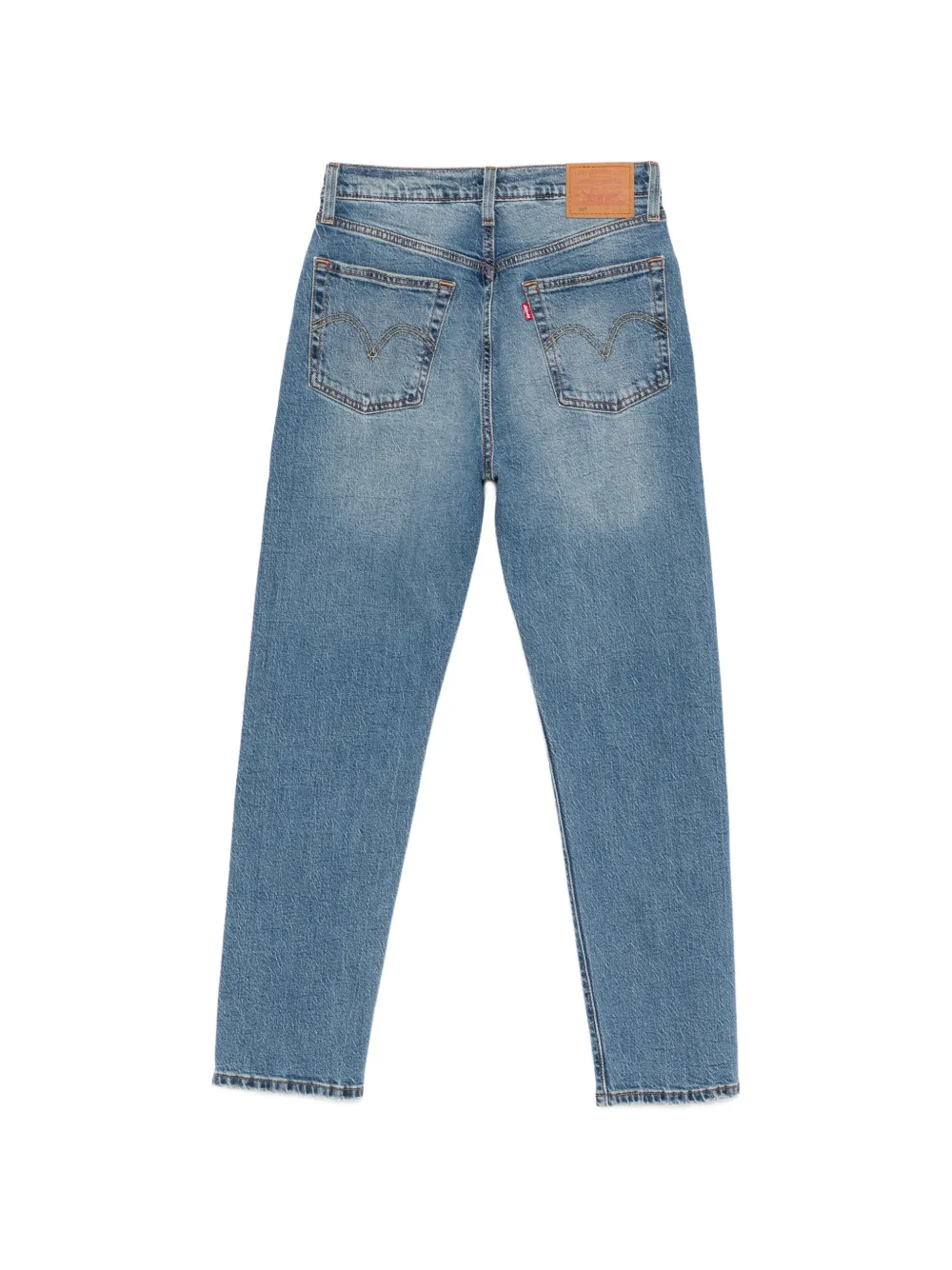 Levi's 501 cropped jeans Blauw