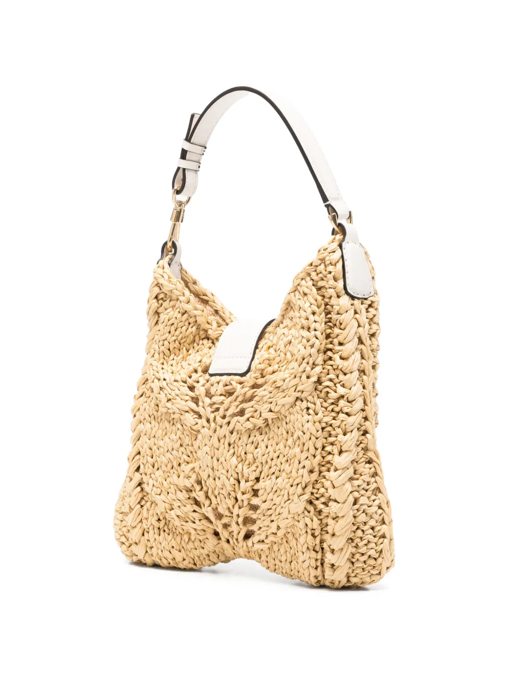 Ermanno Scervino Dudu mini-shopper met handgreep Beige