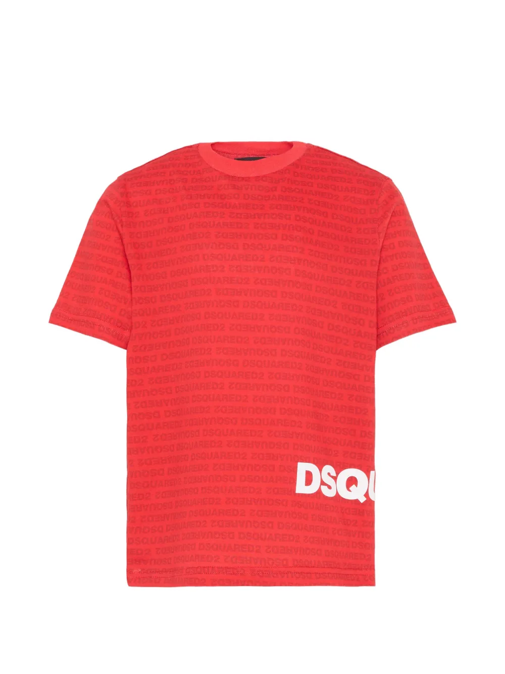 DSQUARED2 KIDS logo short-sleeve T-shirt - Rosso