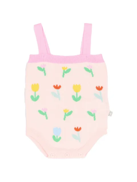 Stella McCartney Kids body med blommig rem