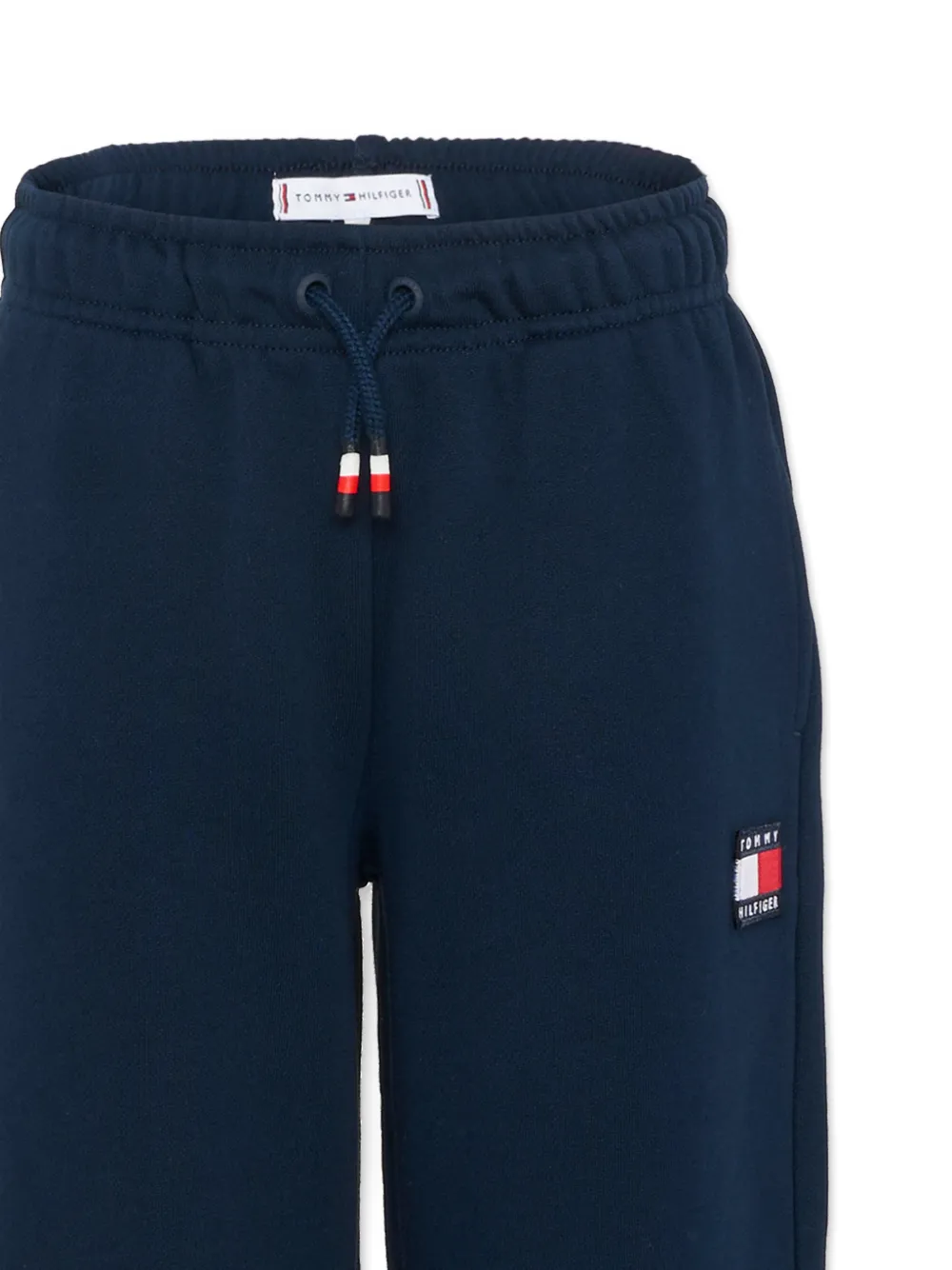 drawstring logo track pants