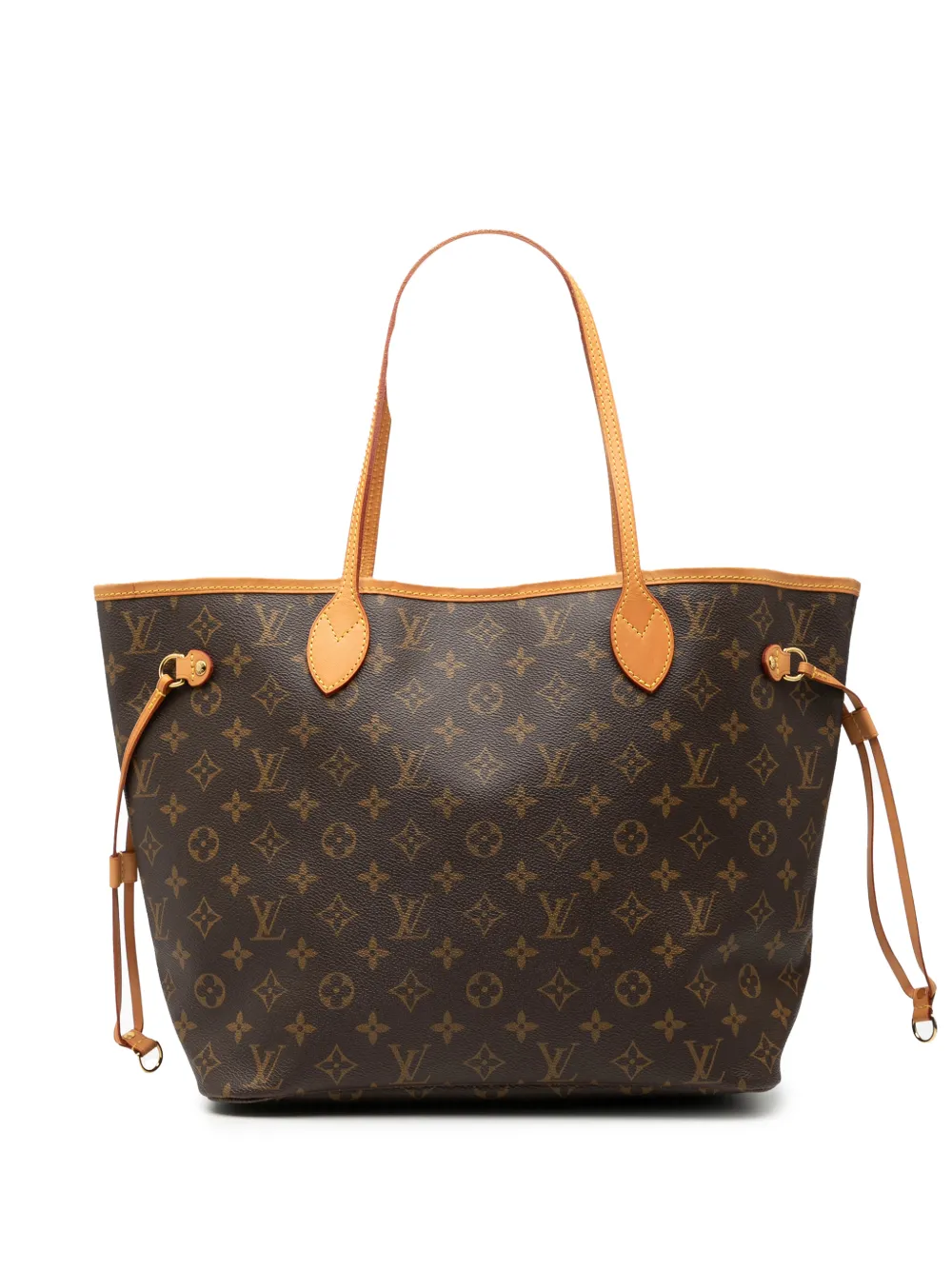 Louis Vuitton Pre-Owned Borsa tote Neverfull MM con monogramma 2008 - Marrone