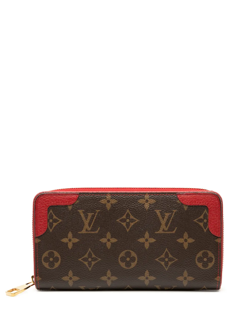 Louis Vuitton Pre-Owned Portafoglio Retiro Zippy con monogramma 2020 - Marrone