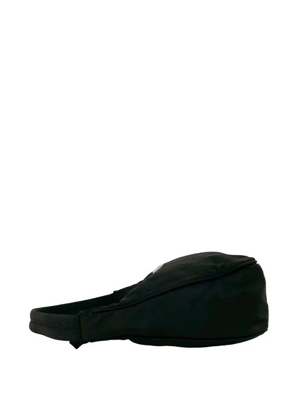 PRADA プラダ TESSUTO SPORT ミニバッグ 黒 白タグ16 Prada Pre-Owned
