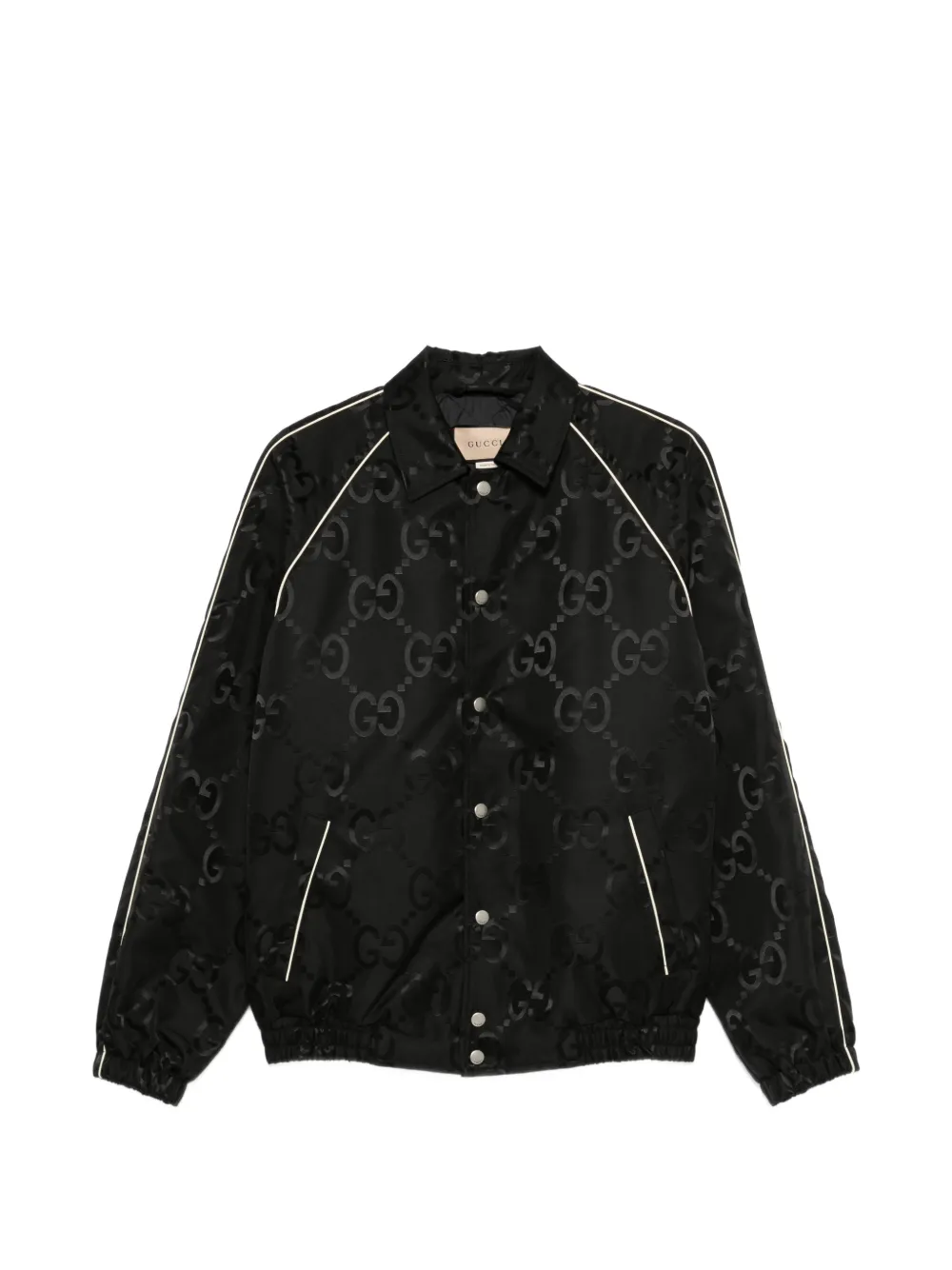 Gucci Pre-Owned Bomber con monogramma anni 2010 - Nero