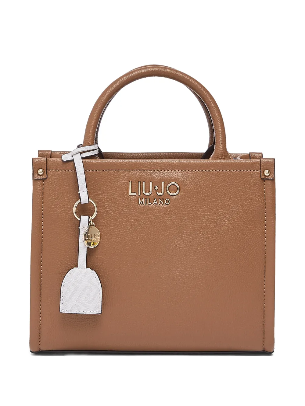 LIU JO Handtasche mit kleinem Anhänger - Braun