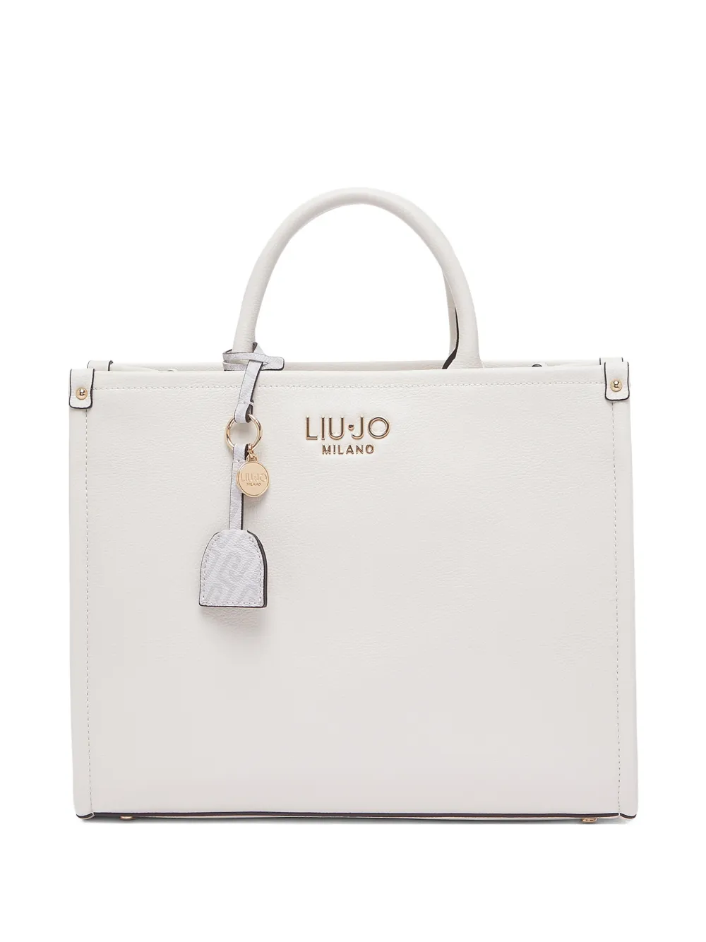 LIU JO medium charm handbag - Bianco