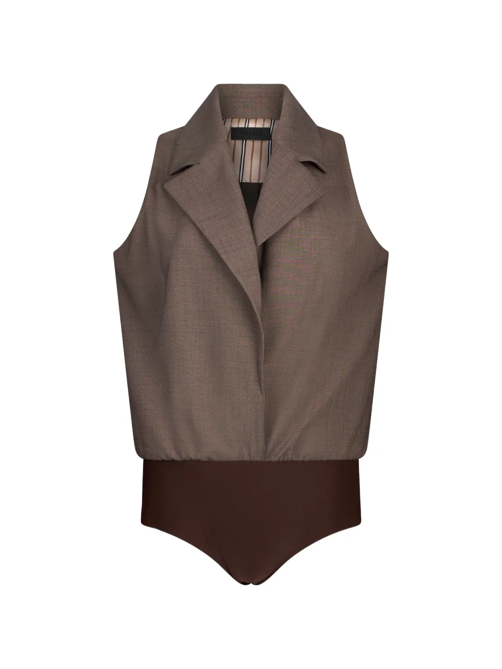 LIU JO Mélange vest - Marrone
