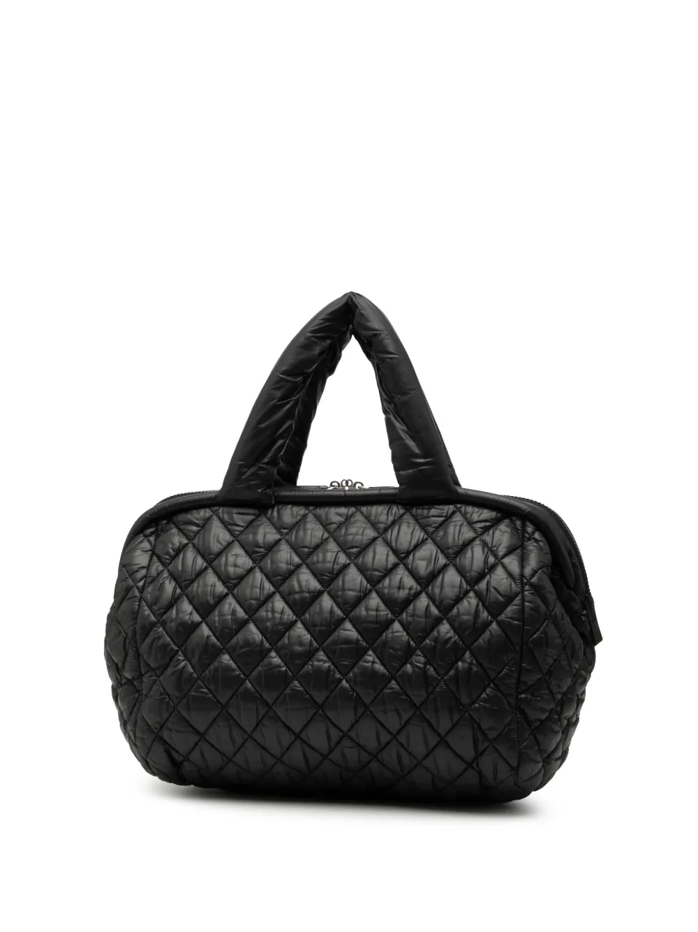 CHANEL Pre-Owned 2011 マトラッセ ナイロン ココ コクーン ボウリング