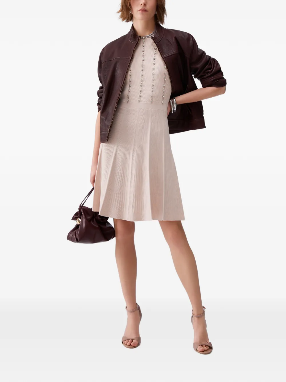 LIU JO knitted dress - Toni neutri