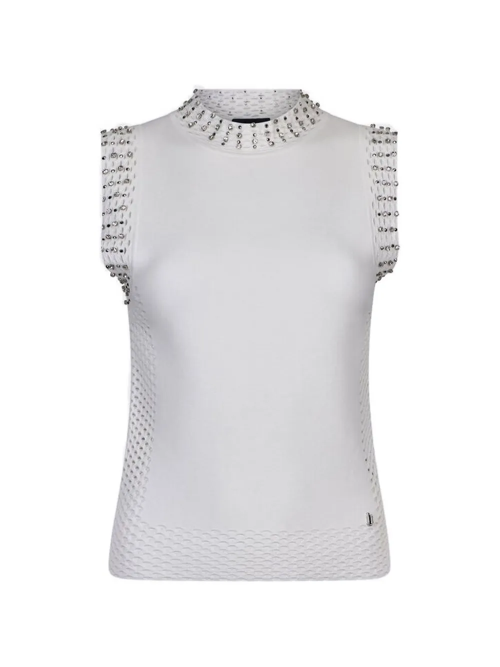 LIU JO perforated top - Bianco
