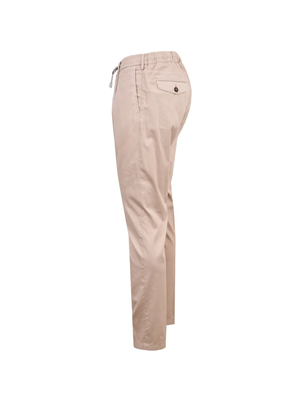 Eleventy Broek met trekkoord Beige