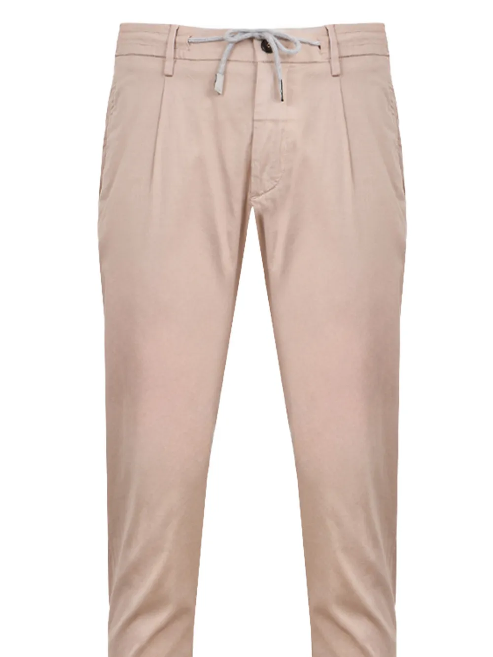 Eleventy Broek met trekkoord Beige