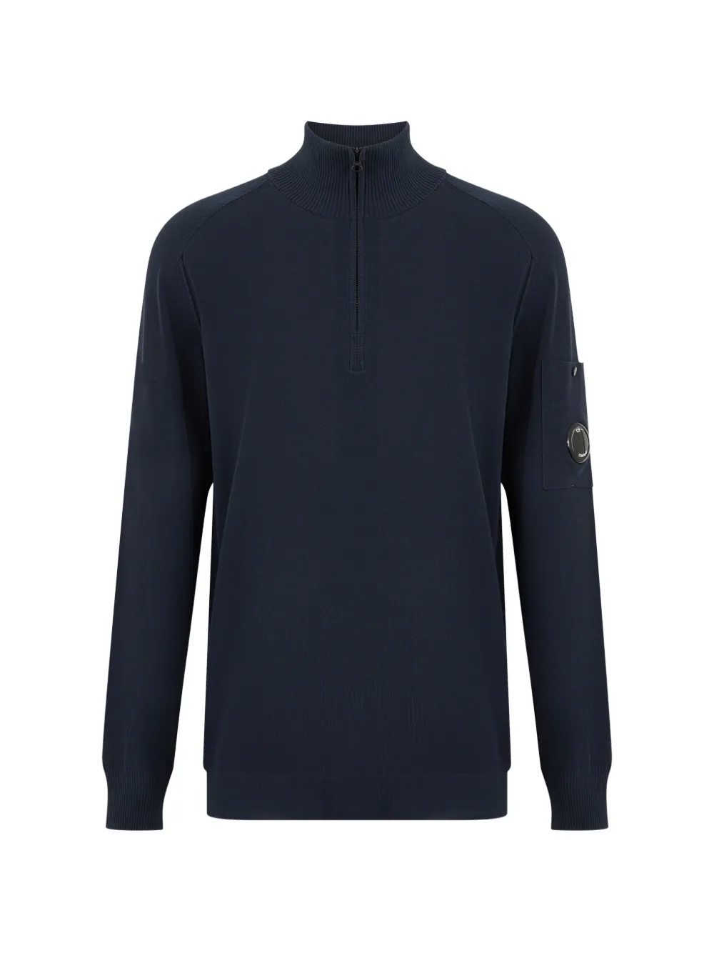 C.P. Company Maglione con mezza zip - Blu