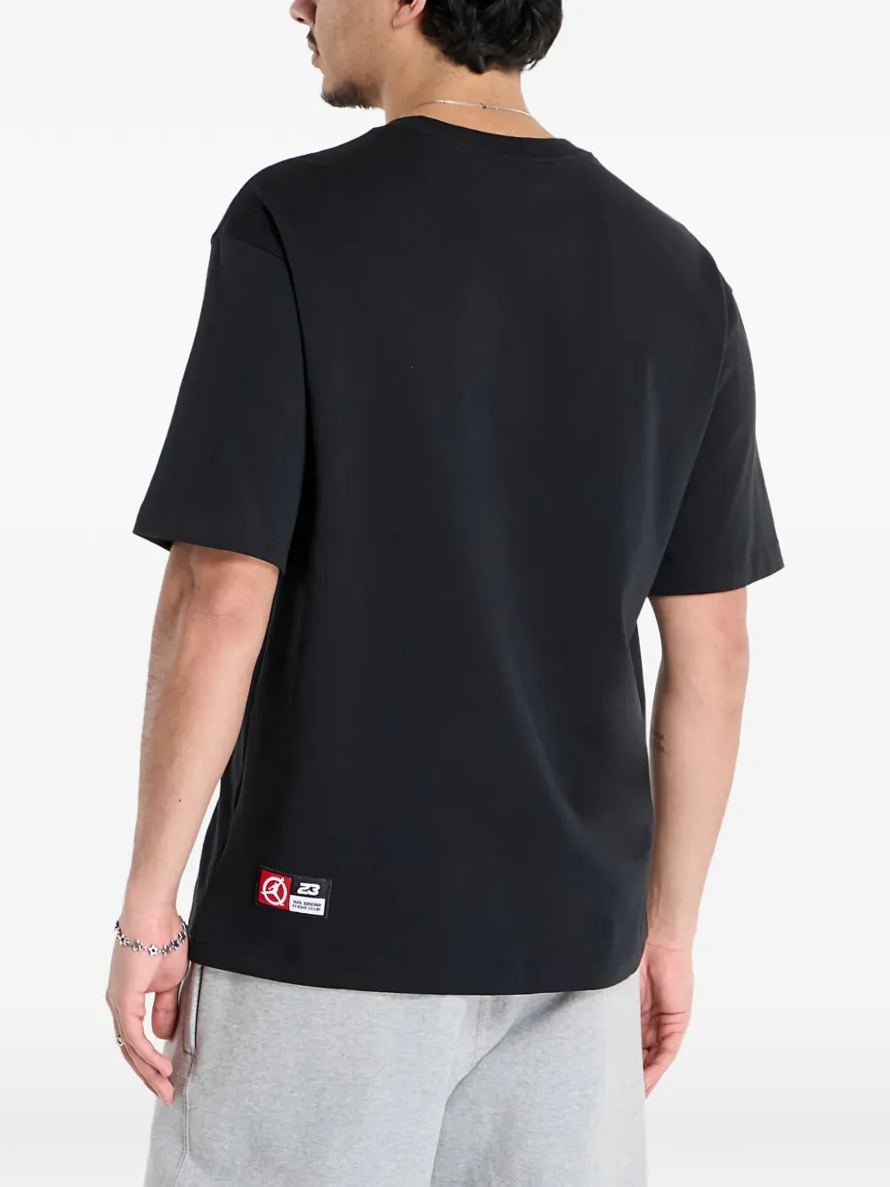 Jordan Flight Club T-shirt met logo Zwart