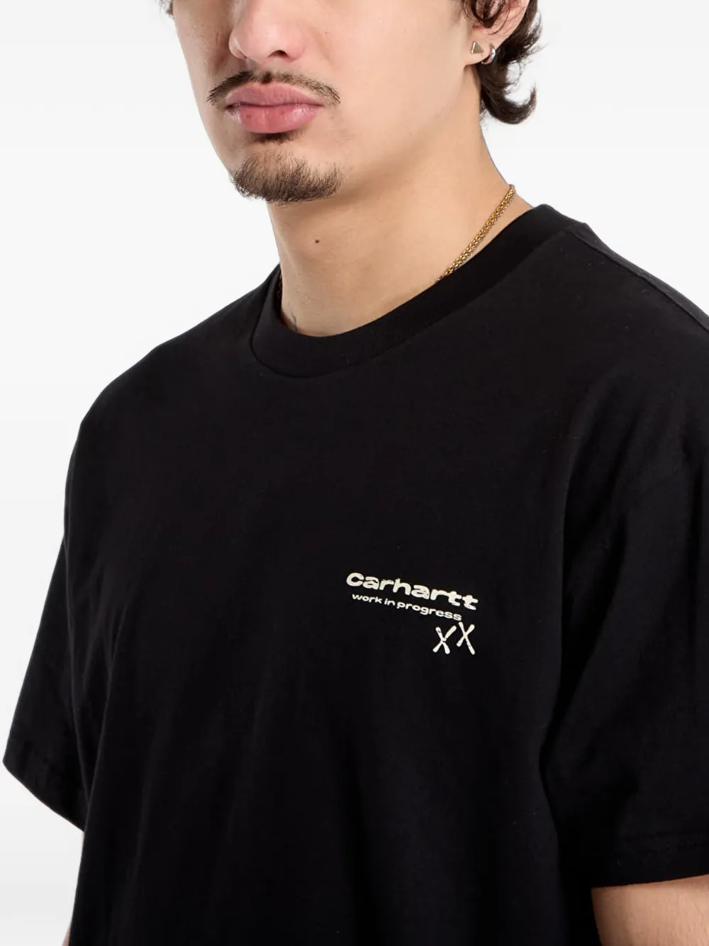 Carhartt WIP Garble T-shirt met grafische print Zwart