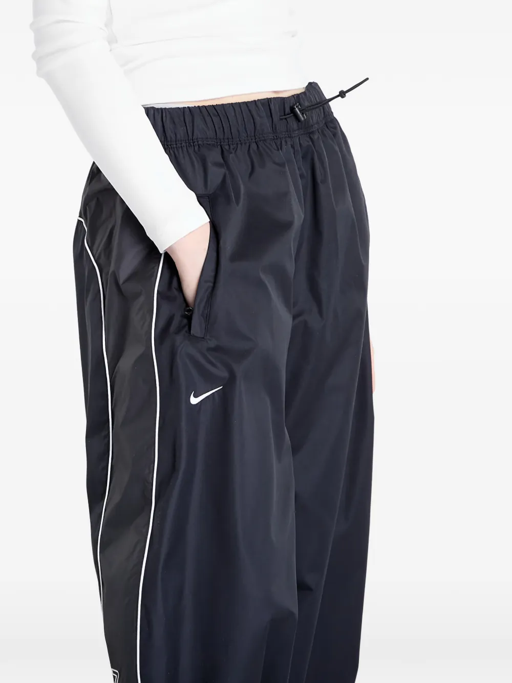 Nike Sportswear Shox geweven broek Zwart
