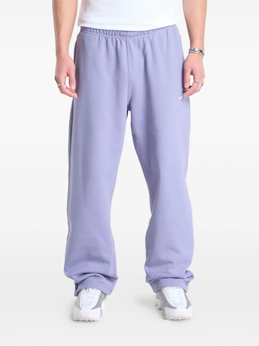 Nike Solo Swoosh fleece trousers - Viola