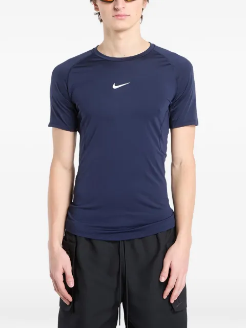 Nike logo short-sleeved performance T-shirt