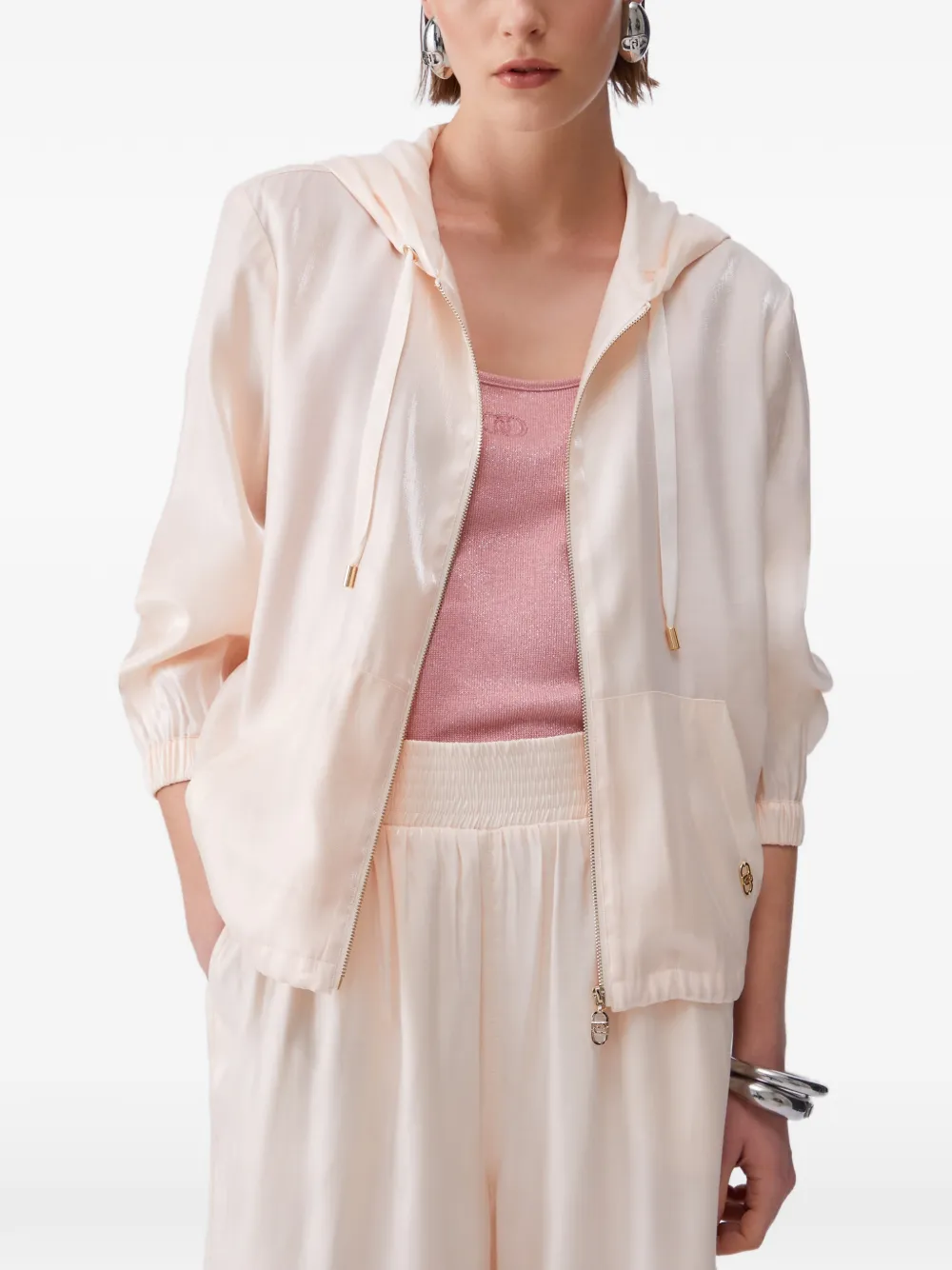  Liu Jo Hooded Jacket - Neutrals 