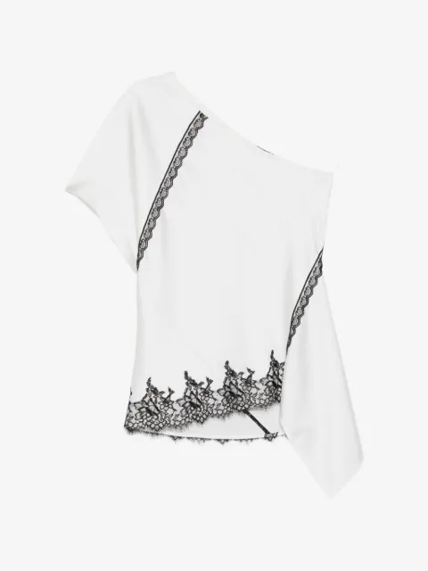 IRO Topazi lace-trim top