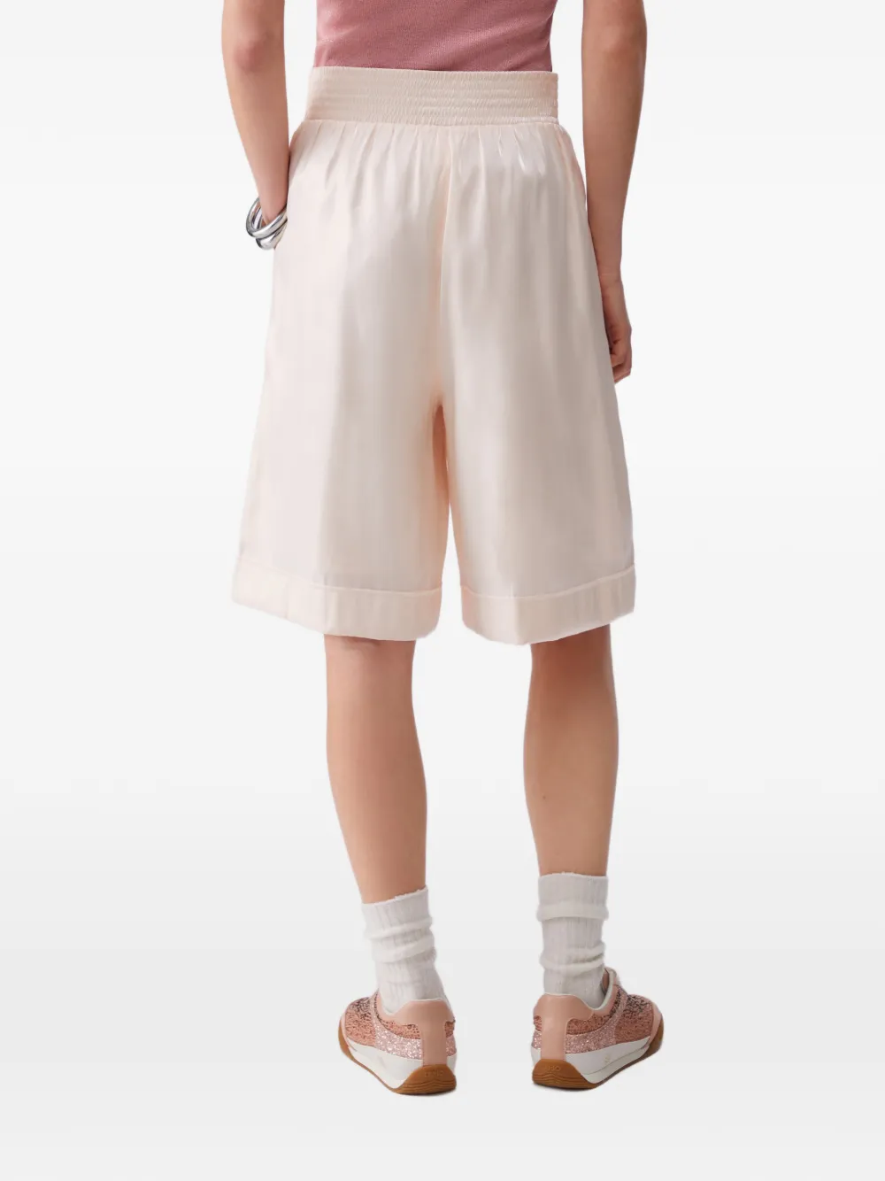 LIU JO Broek met stretch tailleband Beige