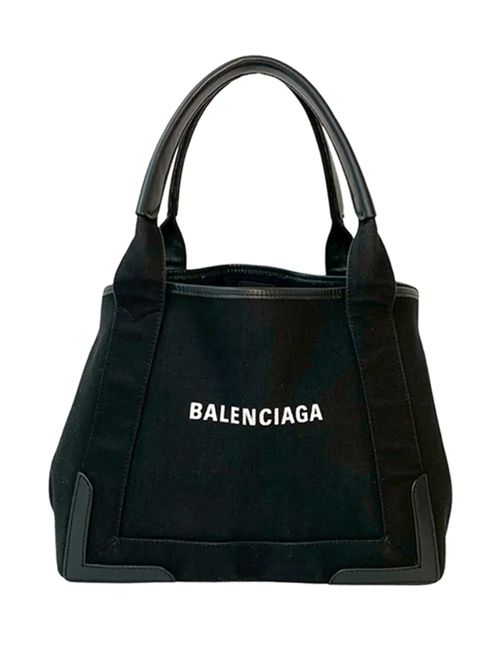 Balenciaga Pre-Owned Borsa tote Navy Cabas S in tela 2010-2026 - Nero