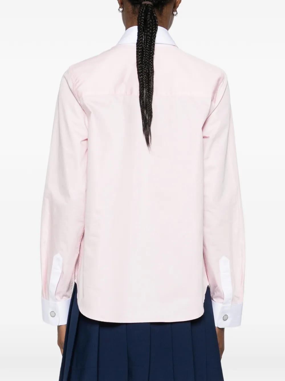 Casablanca Blouse verfraaid met kristallen Roze